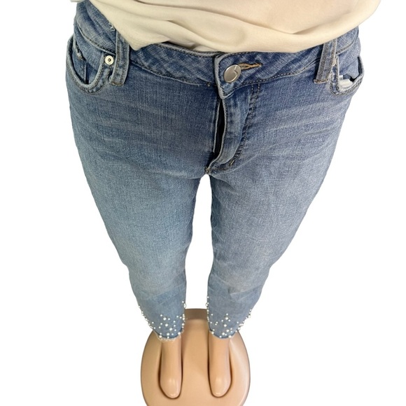 Joe's The Charlie Pearl Skinny Fit Jeans Blue - Picture 3 of 11